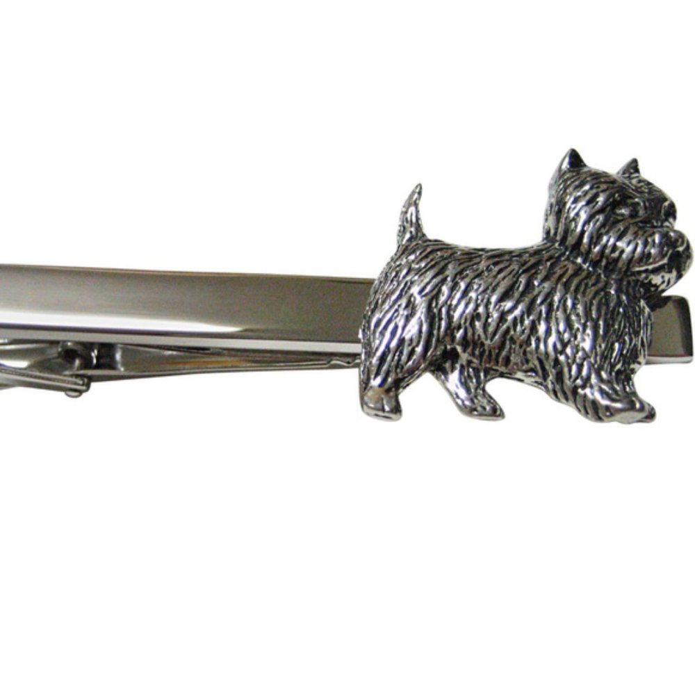 Westie Dog Square Tie Clip